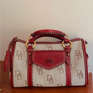 DOONEY & BOURKE Signature Fabric Satchel Style JQ742EN